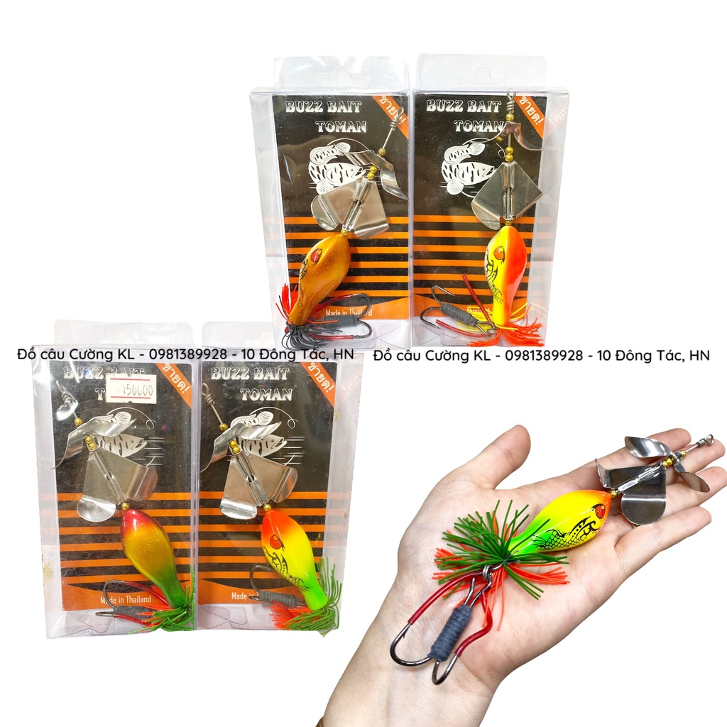 Mồi giả Buzz Bait Thailand - 27g