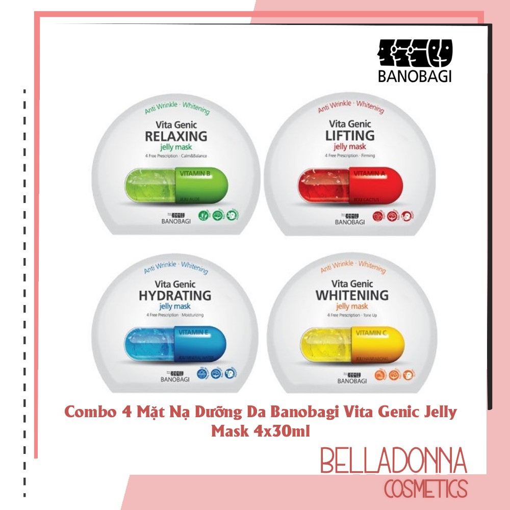 Mặt Nạ Dưỡng Da Banobagi Vita Genic Jelly Mask 30ml Hàn Quốc