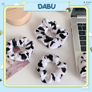 Dây cột tóc bò sữa Dabu siêu rẻ 2 size lớn nhỏ