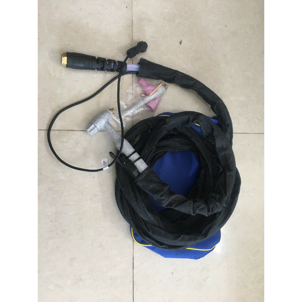 Mỏ hàn tig QQ150 dây chống cháy dùng cho máy hàn tig CN - Dây hàn tig QQ150 ruột silicon chống cháy