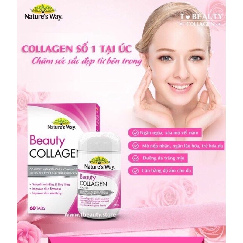 Collagen Nature’s Way Beauty Booster 60 viên