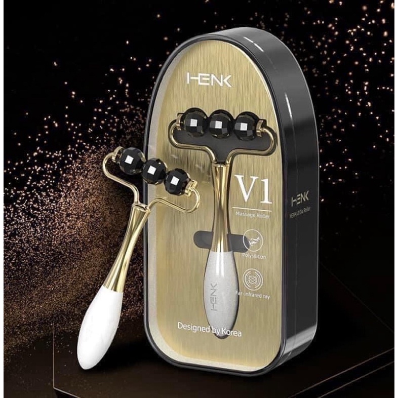 Thanh lăn HENK Massage Terahertz Diamond Face Roller
