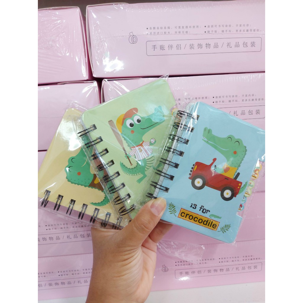 Sổ tay lò xo 3D Khủng Long