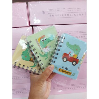 Sổ tay lò xo 3d khủng long