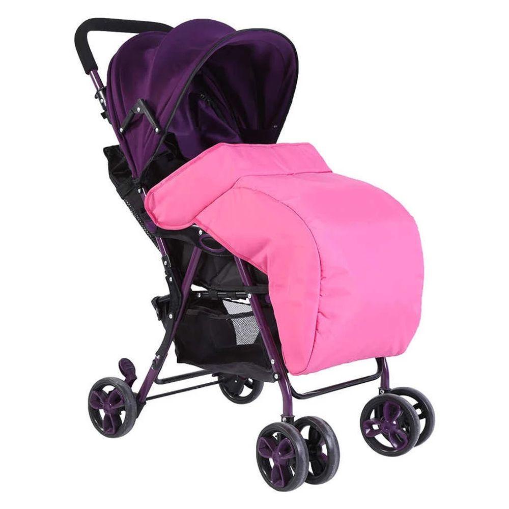 Đệm cotton Dày Bọc Chân Xe Đẩy Em Bé Chống Gió Chống Nước Ốp