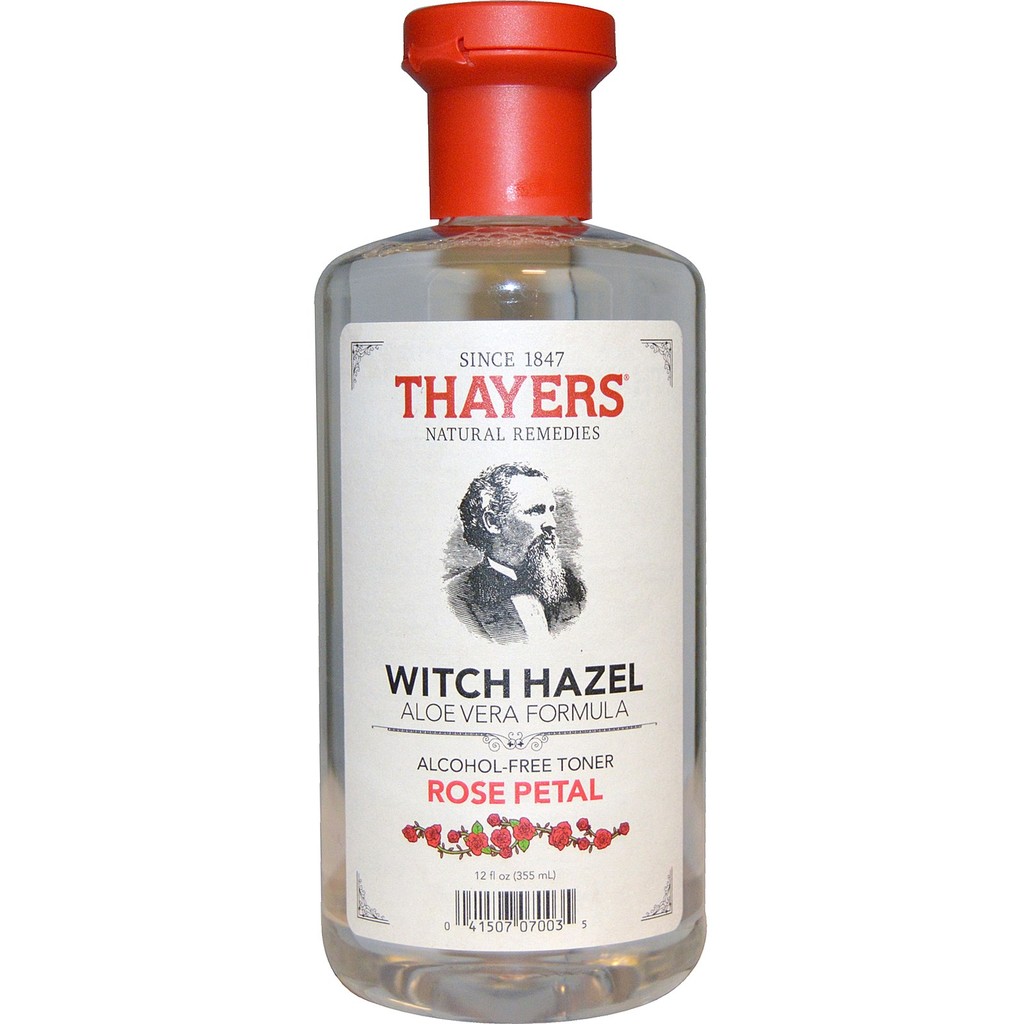 Nước hoa hồng Thayers Witch Hazel chính hãng có Bill