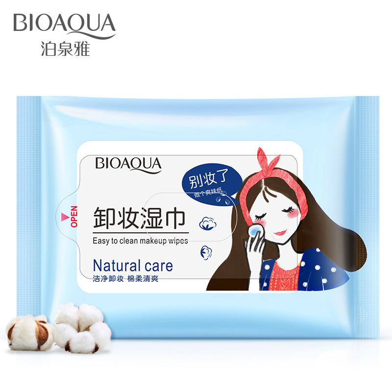 [Hàng mới về] Miếng tẩy trang BIOAQUA dưỡng ẩm làm sạch sâu