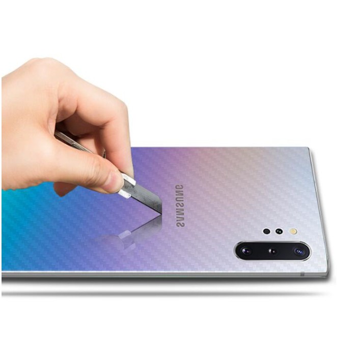 Miếng Dán Bảo Vệ Mặt Sau Cho Samsung Note10 Pro S10 Pro S10E Note 8 S8 Plus S9 Plus Note 9