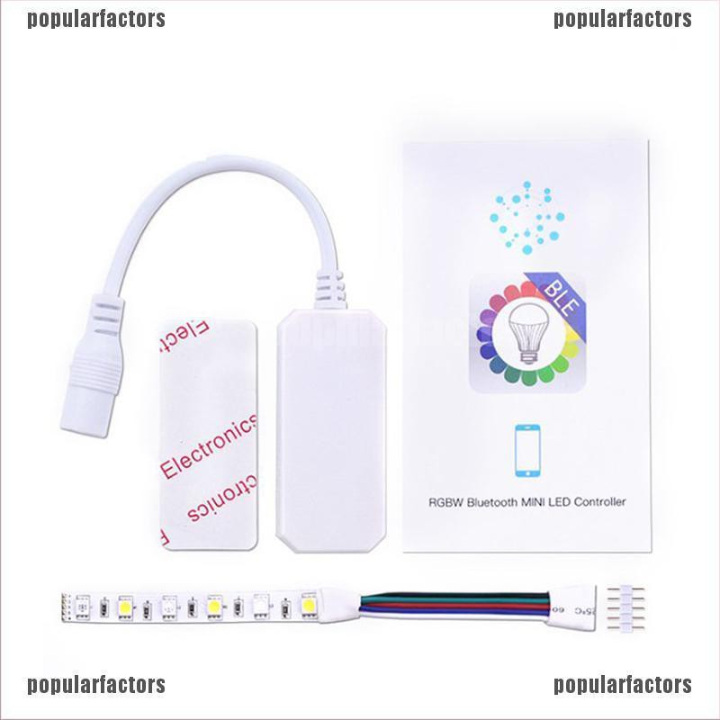 Bộ Điều Khiển Đèn Led Mini Bluetooth / Wifi 5050 3528 Rgb
