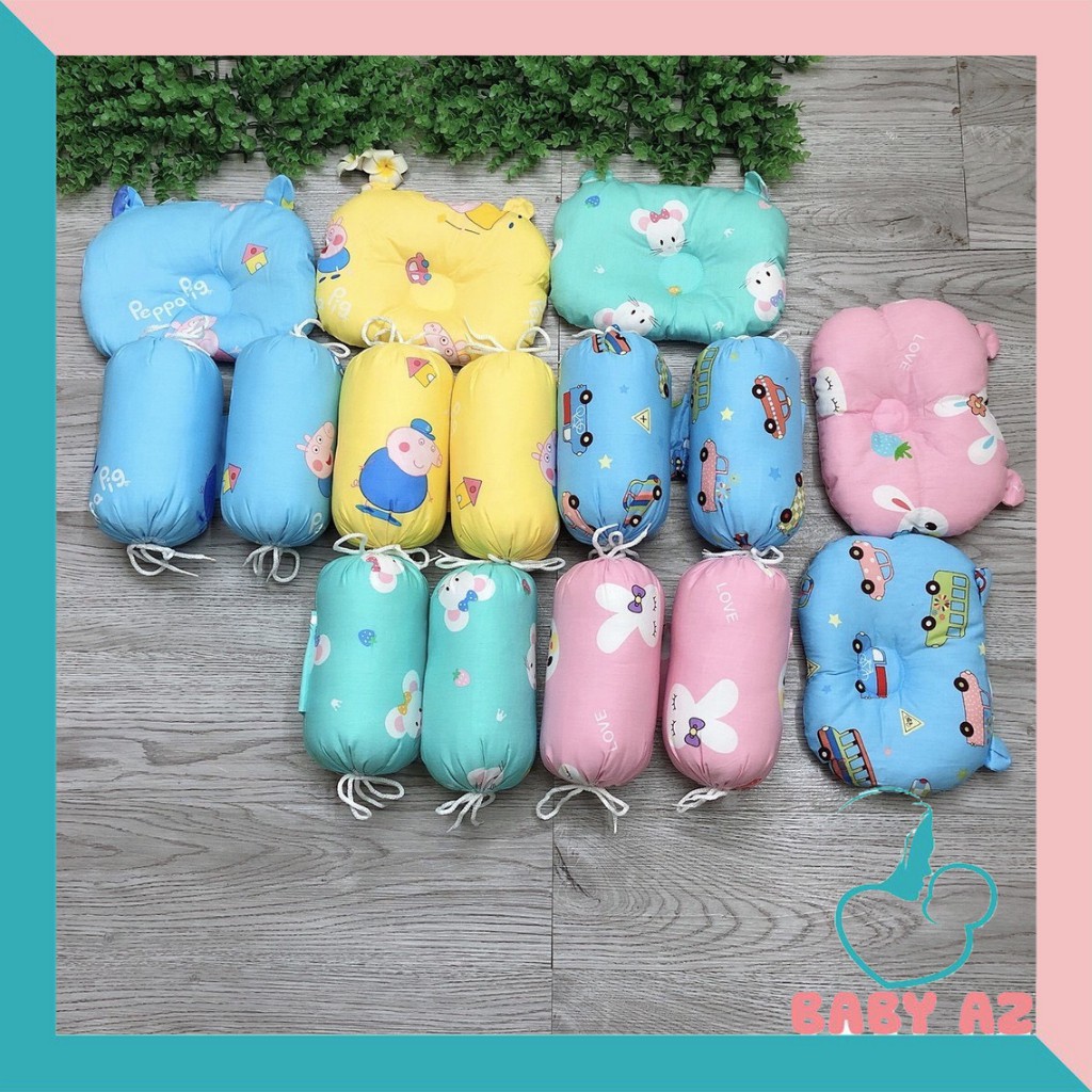 Bộ gối chặn bông chống giật mình cho trẻ sơ sinh an toàn cho bé yêu BabyAZ