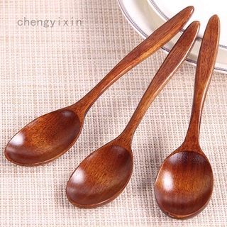 Muỗng gỗ cong nhỏ phong cách Nhật Bản