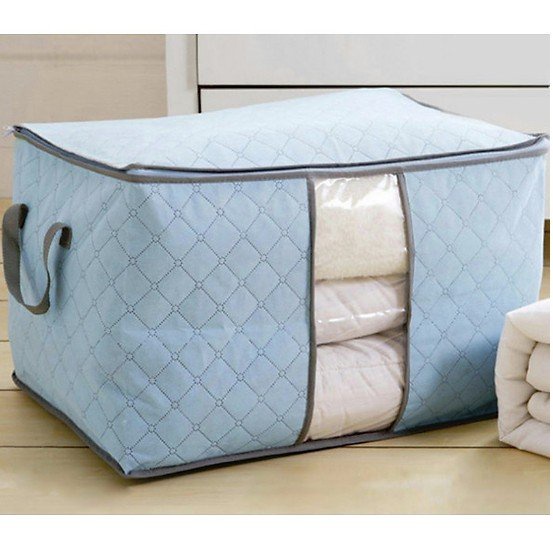 Túi Vải Đựng Quần Áo Chăn Màn Mền BIG SIZE 60cm Loại 1, Đựng Đồ Cỡ Lớn Dáng Ngang Đa Năng