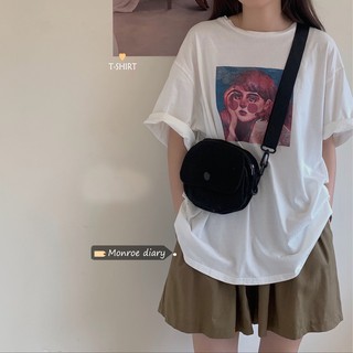(ORDER) Áo thun nữ cộc tay form rộng in hình 3D style retro Hàn Quốc đơn giản