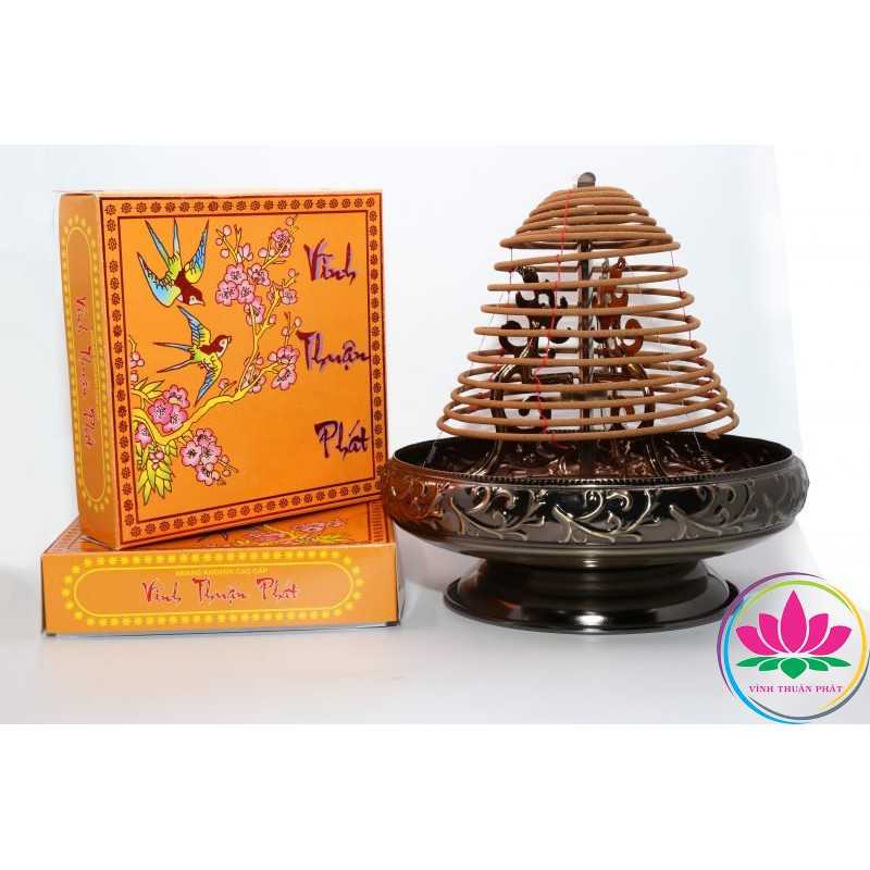 Hương nhang vòng én Vĩnh Thuân Phát  100% tự nhiên - không hóa chất