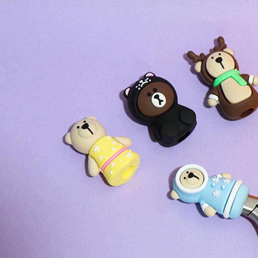 [Hàng mới về] Đầu bọc mũi kềm cắt móng tay hình mèo / gấu kiểu nhật bản dễ thương