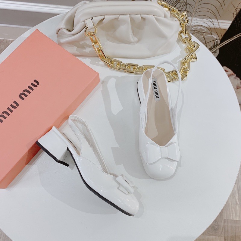 HÀNG QUẢNG CHÂU FULL BOX SẴN HÀNG Giày búp bê gót vuông 5cm