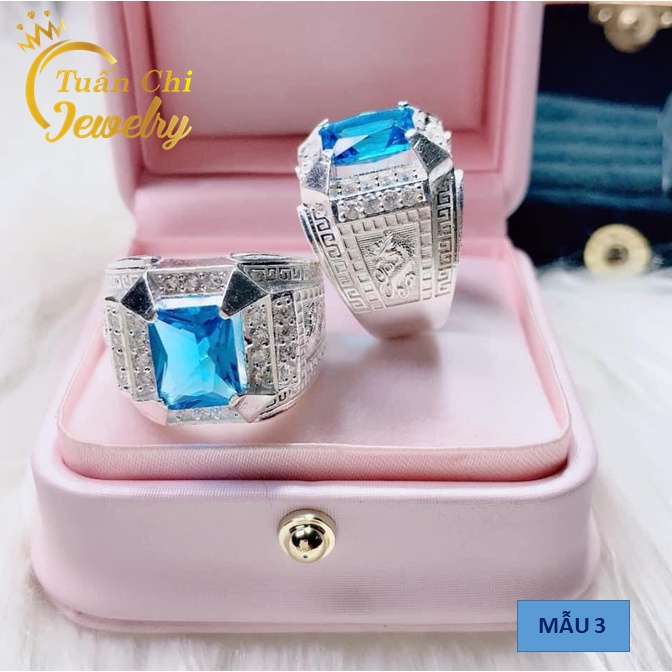 ⚡HÀNG CAO CẤP⚡ Nhẫn Nam, Nhẫn Bạc Nam Kiểu Cách Trẻ Trung, Cá Tính, Mẫu Mới Nhất