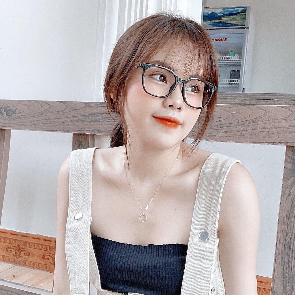 Gọng kính cận vuông, thời trang nam nữ B481 - Tiệm kính Candy