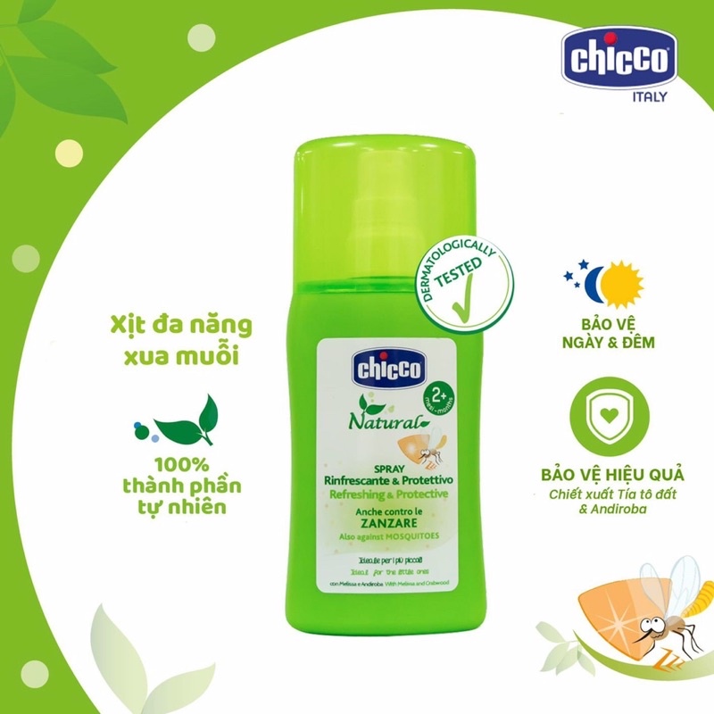 Xua muỗi ,lăn bôi vết muỗi đốt, côn trùng cắn Chicco
