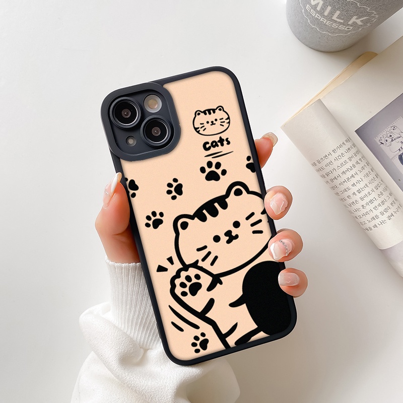 Ốp lưng iphone cạnh vuông lỗ camera tiger hi 6s/6splus/7/7plus/8/8plus/x/xr/xs/11/12/13/pro/max/plus/promax-Awifi X5-1 | BigBuy360 - bigbuy360.vn