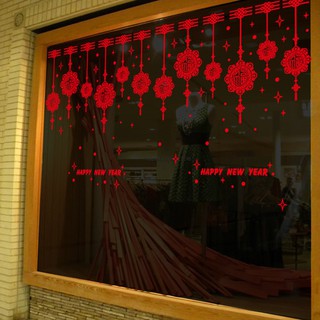 Decal dán tường trang trí tết