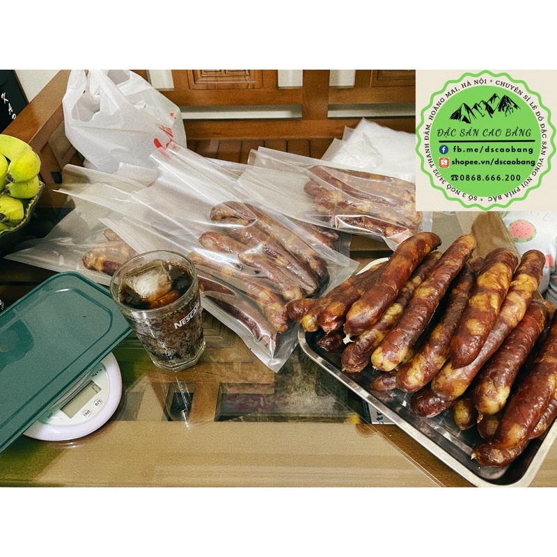 Đặc Sản Cao Bằng💥Lạp Xưởng Gác Bếp💥Ảnh thật nhà làm, Lợn siêu sạch, Siêu Ngon💥Có gói 250g dùng thử | BigBuy360 - bigbuy360.vn