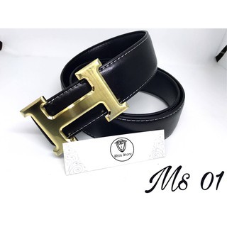 Thắt lưng nam Hermes Mặt Vàng
