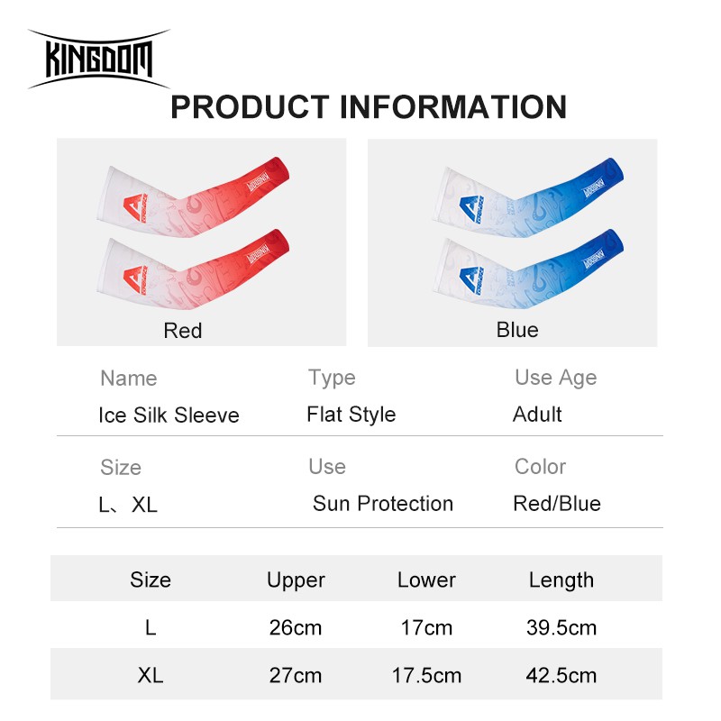 Cặp Ống Tay Kingdom Làm Mát Chống Nắng Tiện Dụng Khi Câu Cá