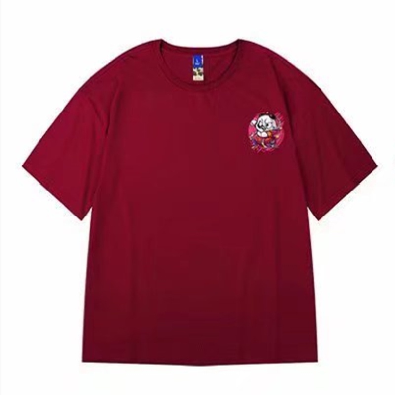 Áo Thun Tay Ngắn Dáng Rộng In Hoạt Hình Gấu Kiểu Hip-Hop Đường Phố Hàn Quốc Thời Trang Mùa Hè Cho Nam Cỡ M-8XL