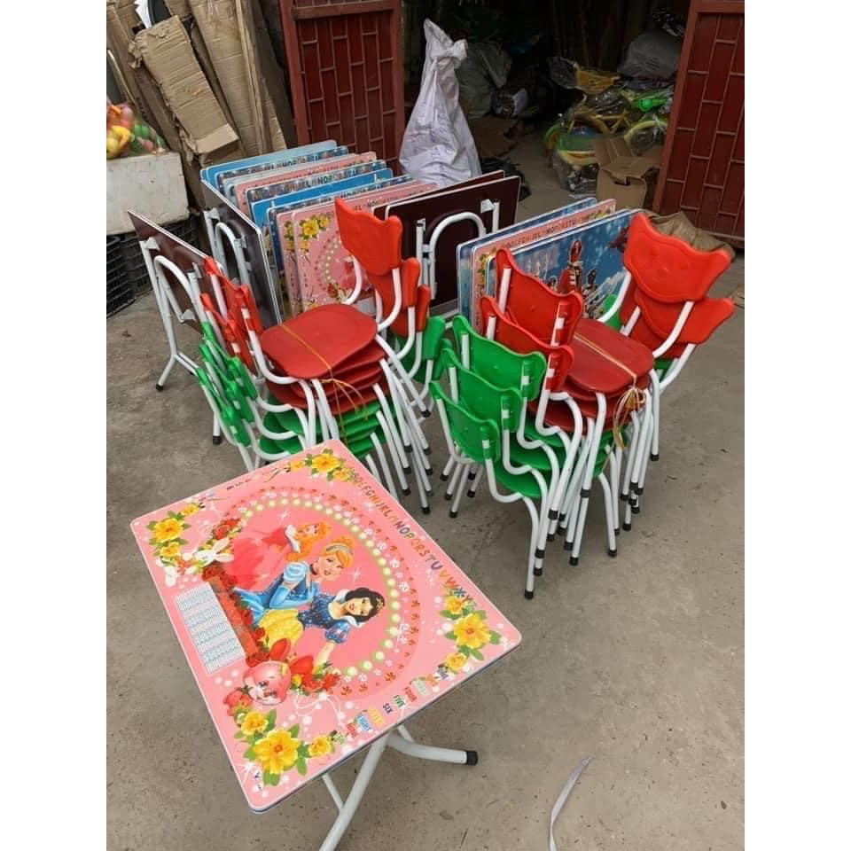 BỘ BÀN HỌC KÈM GHẾ CHO BÉ NGỒI HỌC - NGỒI CHƠI CHẮC CHẮN | BigBuy360 - bigbuy360.vn