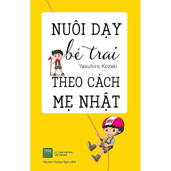 Sách - Nuôi dạy bé trai theo cách mẹ Nhật (TB)