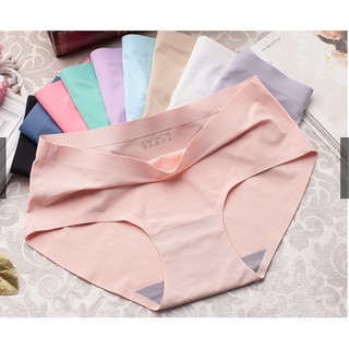 Sét 5 quần lót nữ muji lụa nhật chất su đúc - quần muji đúc