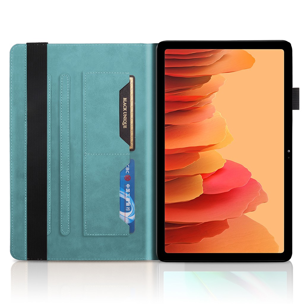 Bao da máy tính bảng da PU silicon nắp lật cao cấp cho Samsung Galaxy Tab A7 Lite 8.7" 2021 SM-T220 SM-T225