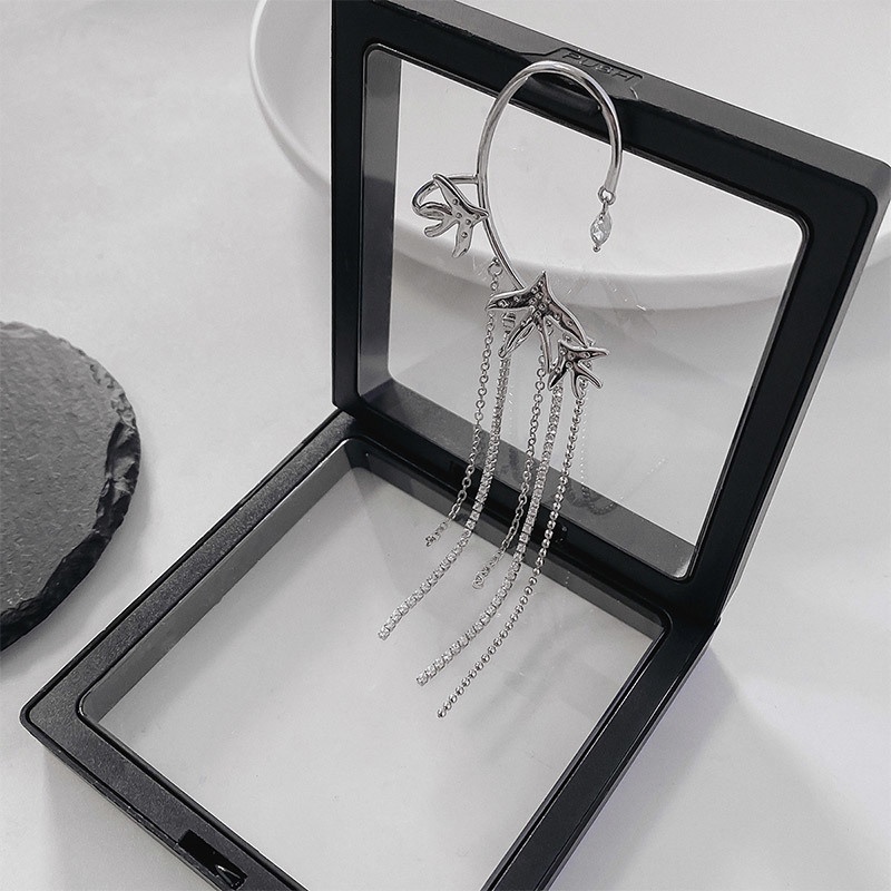 Bông Tai Tua Rua Thiết Kế Mới Cao Cấp Thời Trang Theo Phong Cách Hàn Quốc