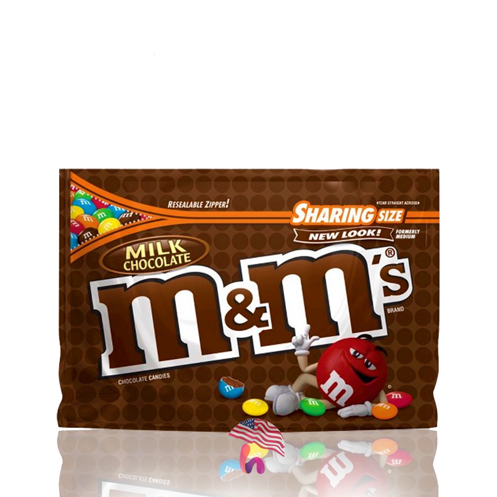Kẹo Chocolate M&M's Của Mỹ Milk 286.3g