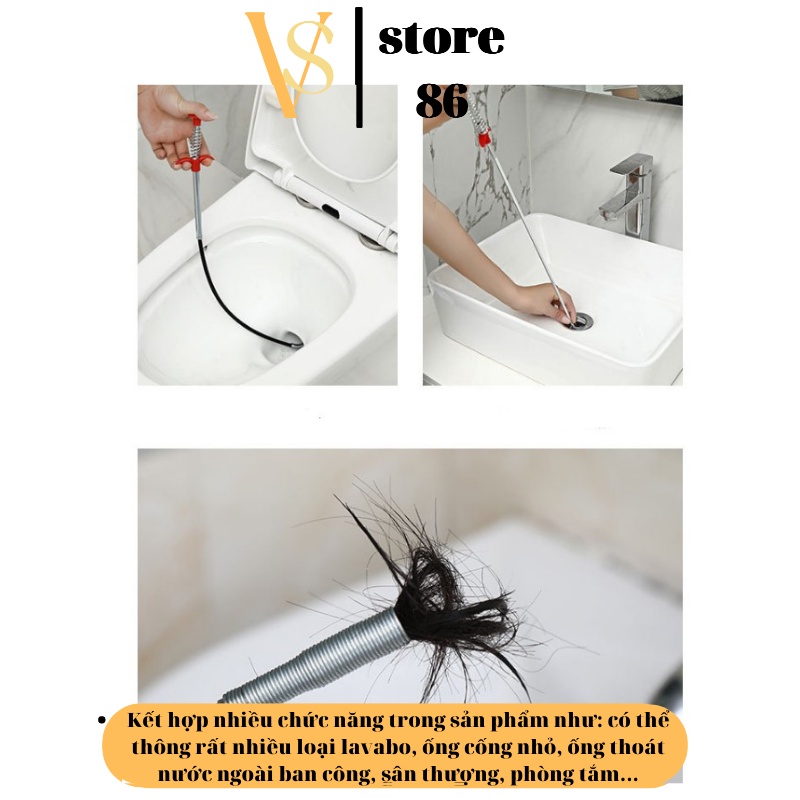 Cây Gắp Rác Thông Cống Siêu Tiện Lợi 90cm