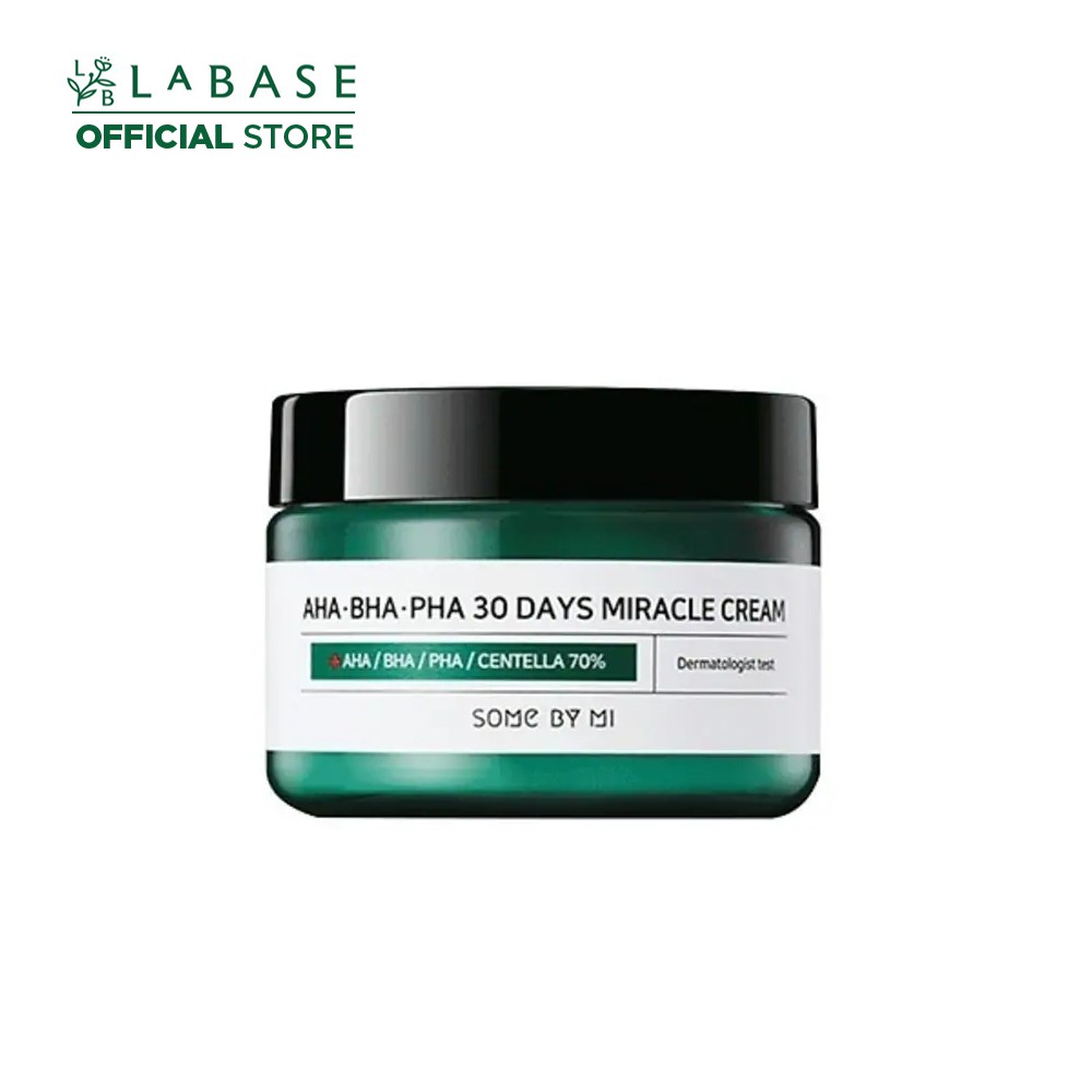 Kem Dưỡng Giảm Mụn Some By Mi AHA-BHA-PHA 30 Days Miracle Cream 60g - Hàng Nhập Khẩu