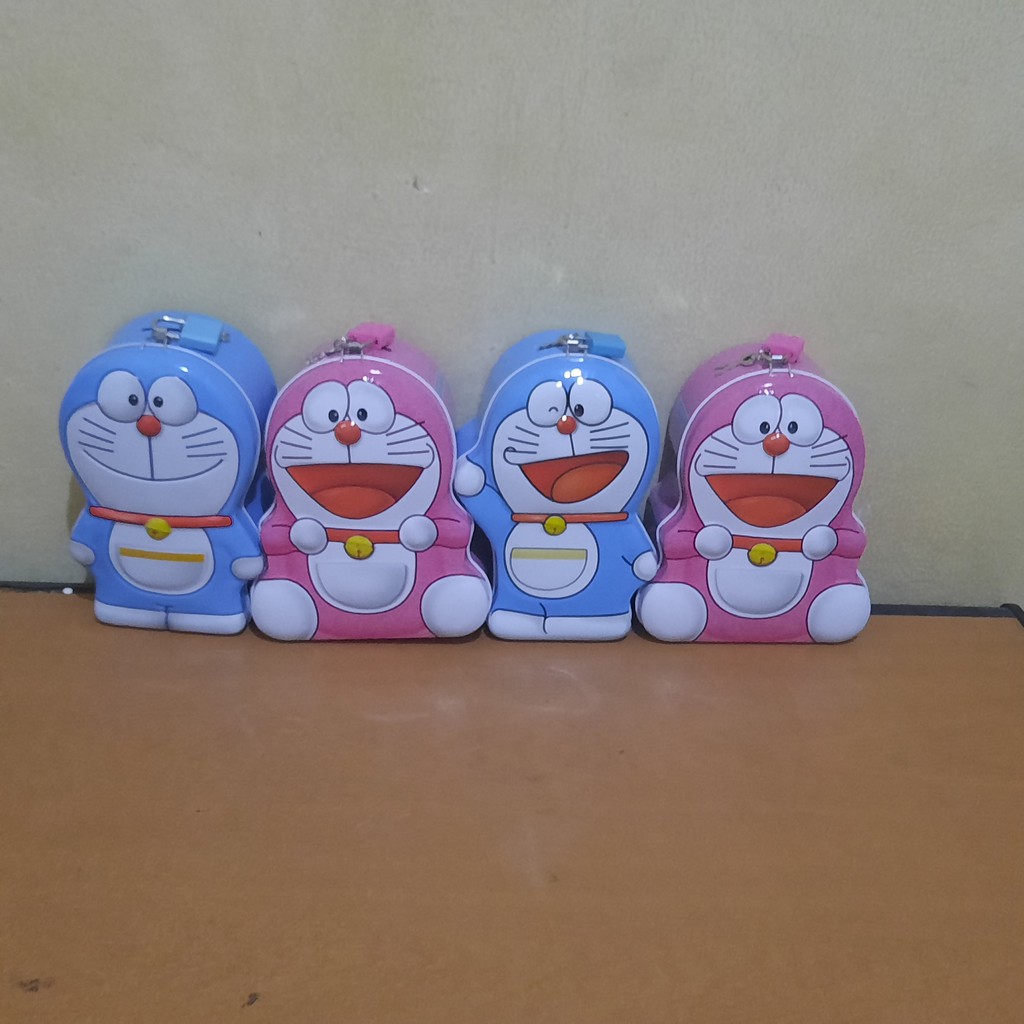 Hộp Đựng Tiền Tiết Kiệm Hình Doraemon Đáng Yêu