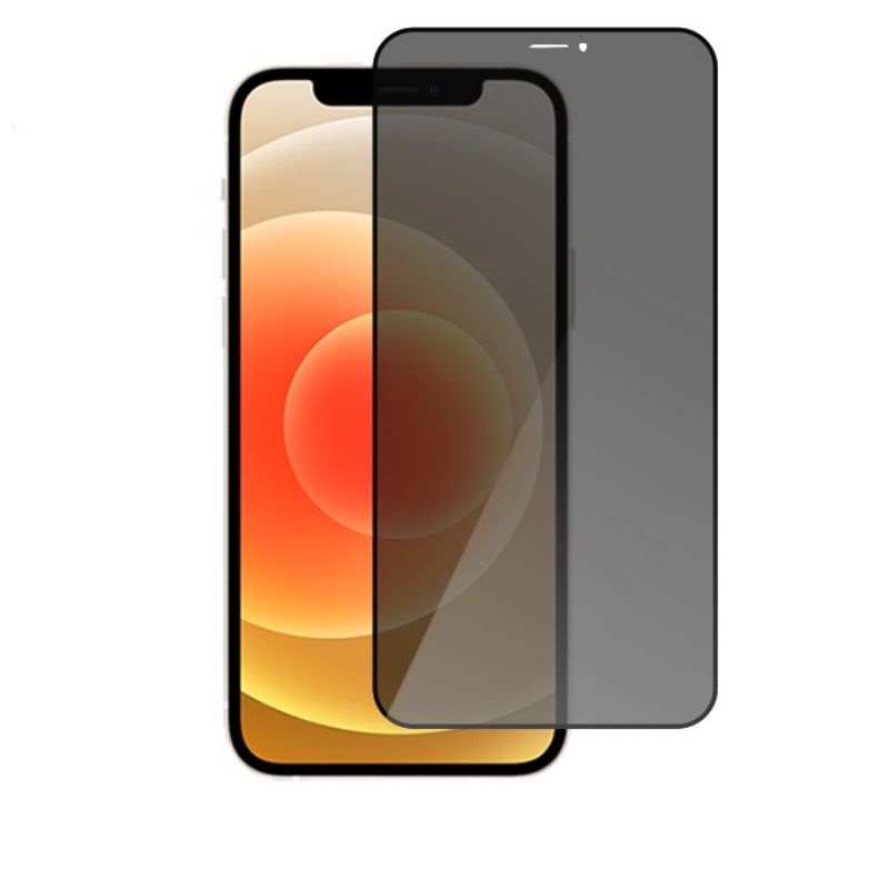 Kính Cường Lực Chống Nhìn Trộm Dành Cho IP 12 12MINI 12PRO 12PROMAX - Full Màn Hình - Loại Tốt