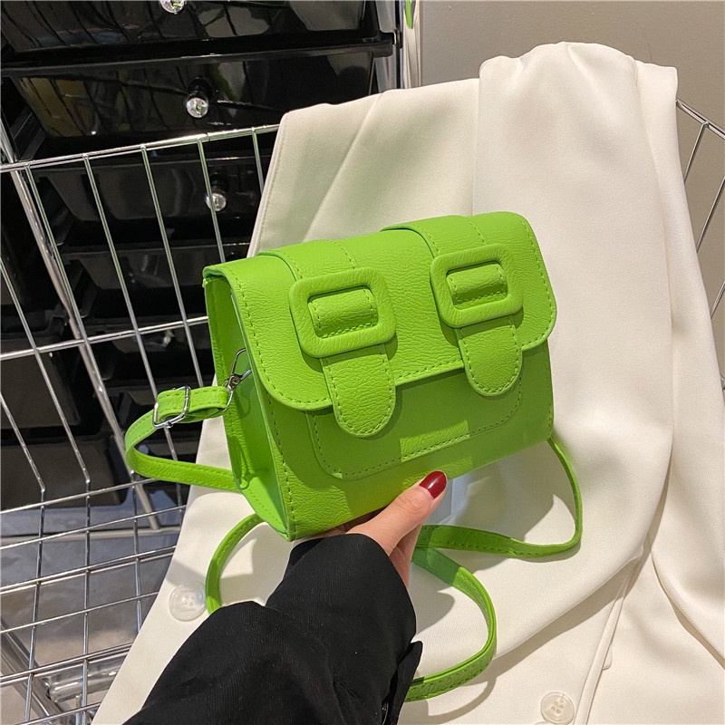 Túi Đeo Chéo Vai Hình Vuông Nhỏ Thiết Kế Thời Trang Mùa Hè Chất Lượng Cao Dành Cho Bạn Nữ