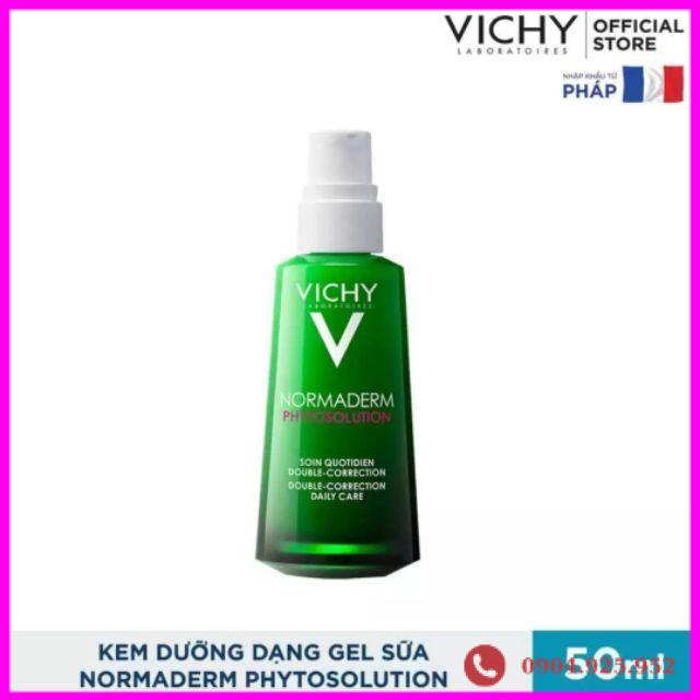 Kem dưỡng dạng gel sữa dành cho da mụn với tác động kép Normaderm Phytosolution