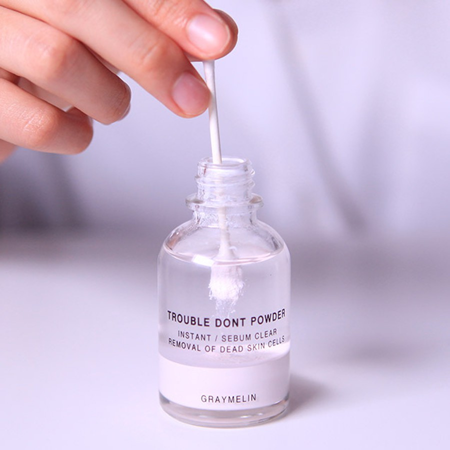 Chấm Mụn Giúp Khô Cồi Mụn Graymelin Trouble Dont Powder 30ml