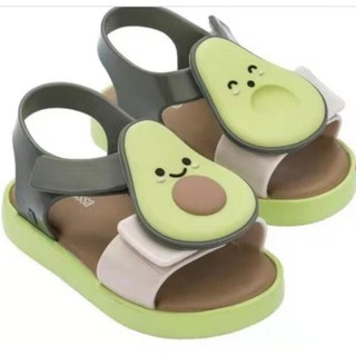 dép sandal melissa hoa quả