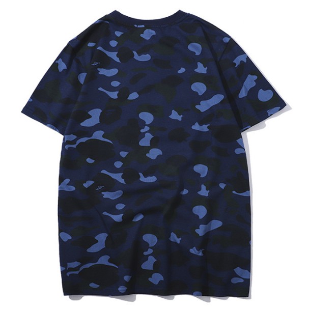 Mới Áo Thun BAPE PSG Họa Tiết Rằn Ri Cho Nam Và Nữ