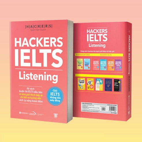 Sách-Hackers IELTS-Listening Tặng kèm Bookmark