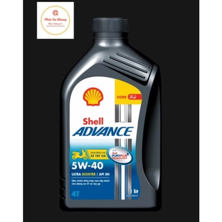 [Xe tây ga]- Shell Advance Ultra 5W40 Scooter 0.8L và 1L