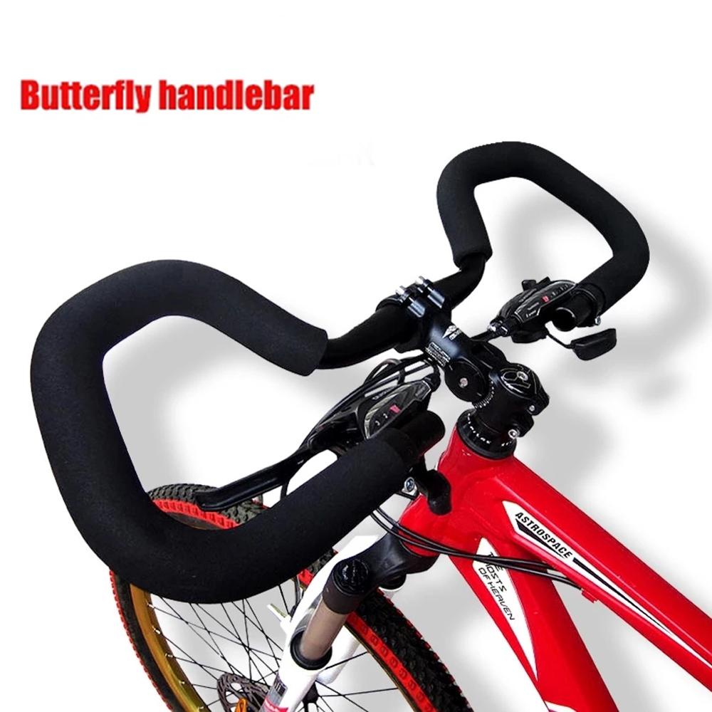 LANFY Tay Lái Xe Đạp BMX 31.8mm 580mm Bằng Hợp Kim Nhôm Kèm Vỏ Bọc