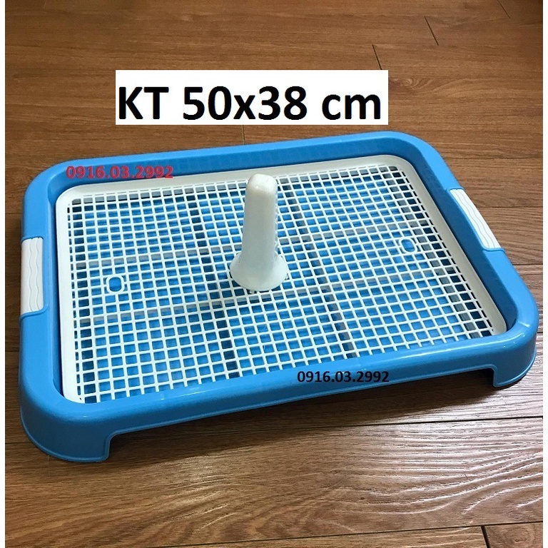 Khay vệ sinh cho chó 50x35cm, khay vệ sinh thành cao 5cm