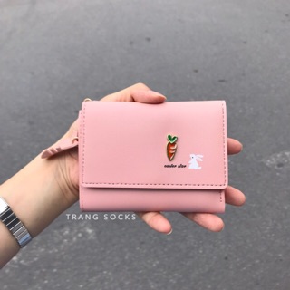 Ví gập Carrot - ảnh thật
