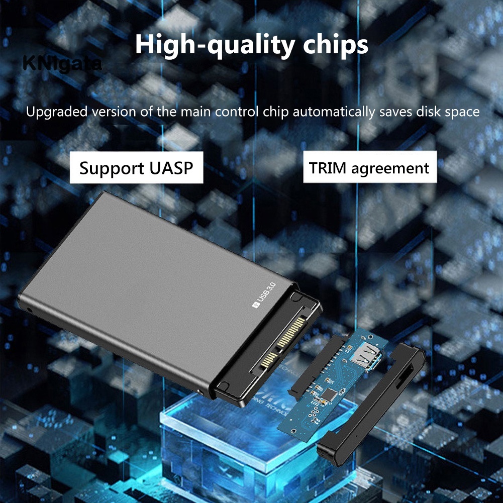 Hộp Đựng Ổ Cứng Ngoài Ssd Hdd Usb 3.0 2.5inch Sata Ốp | BigBuy360 - bigbuy360.vn